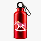 Металлическая бутылка 400 мл UV-DTF