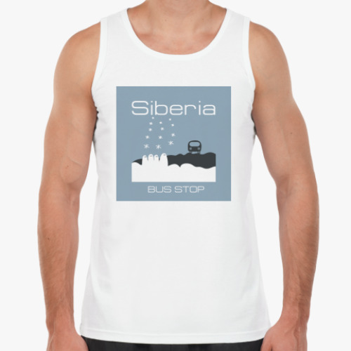 Майка с принтом Bus-Stop