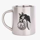 Кружка металлическая