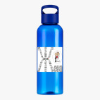 Прозрачная спортивная бутылка