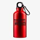 Металлическая бутылка 400 мл UV-DTF