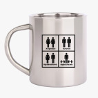 Кружка металлическая