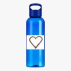 Прозрачная спортивная бутылка