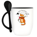 Кружка с ложкой