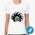 Женская спортивная футболка