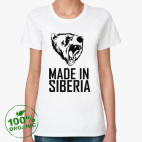 Женская футболка органик