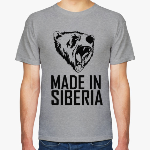 Футболка с принтом Байкал Сибирь