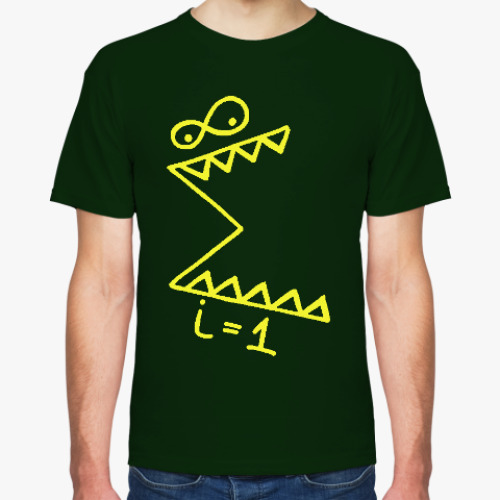 Футболка с принтом Зубастая Сумма