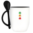 Кружка с ложкой