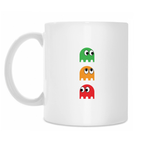 Кружка с принтом Pacman
