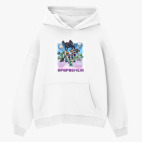 Толстовка худи оверсайз