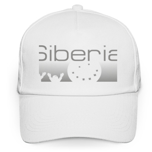 Кепка бейсболка с принтом Siberia