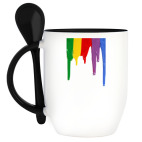 Кружка с ложкой