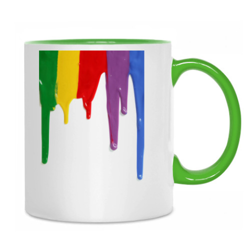 Кружка с принтом Колор