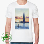 Мужская футболка органик