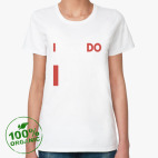 Женская футболка органик