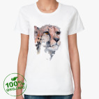 Женская футболка органик