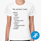 Женская спортивная футболка