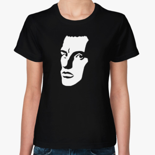Женская футболка с принтом Маяковский, поэт