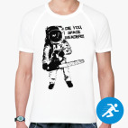 Мужская спортивная футболка