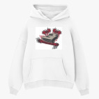 Толстовка худи оверсайз