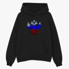 Толстовка худи оверсайз