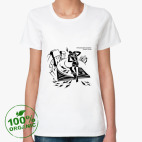 Женская футболка органик