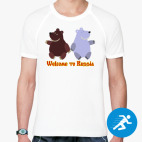 Мужская спортивная футболка