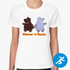 Женская спортивная футболка