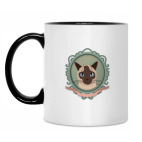 Кружка двухцветная