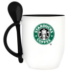 Кружка с ложкой