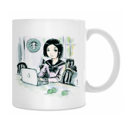 Кружка с принтом Starducks