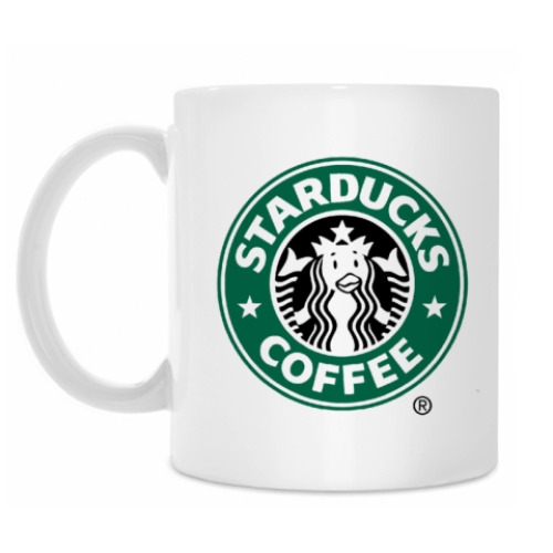 Кружка с принтом Starducks