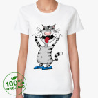 Женская футболка органик