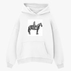 Толстовка худи оверсайз