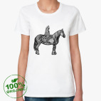 Женская футболка органик