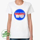 Женская футболка органик