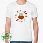 Мужская футболка органик