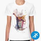 Женская спортивная футболка