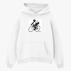 Толстовка худи оверсайз