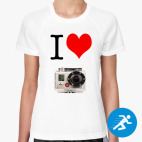 Женская спортивная футболка