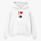 Толстовка худи оверсайз