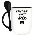 Кружка с ложкой