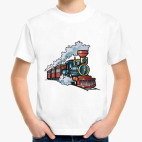 Старинный паровоз