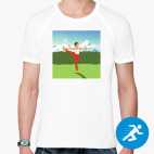 Мужская спортивная футболка