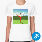 Женская спортивная футболка