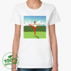 Женская футболка органик