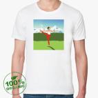 Мужская футболка органик