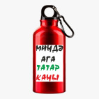 Металлическая бутылка 400 мл UV-DTF