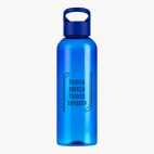 Прозрачная спортивная бутылка